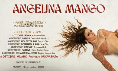 Angelina Mango date tour 2024